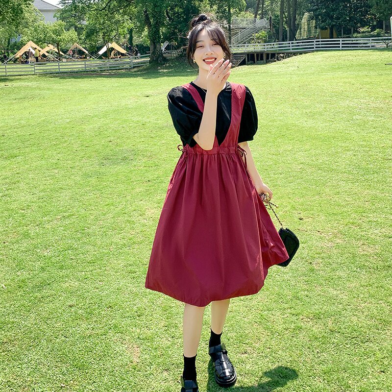 【】现货百搭套装连衣裙2282-P115-K168,女装连衣裙,乔安迪