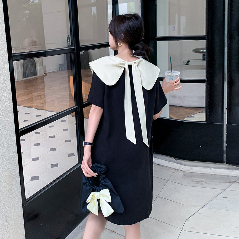 【】现货大蝴蝶结设计连衣裙2275-P105-K158，女装连衣裙，乔安迪