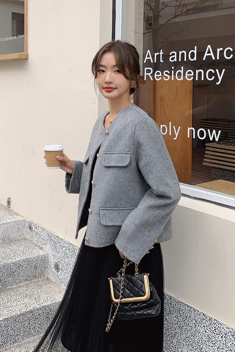 【新款】现货70羊毛双面羊绒浙宝126-8710-P255-K358,女装,乔安迪