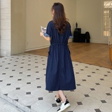 【】大码牛仔连衣裙2288-P125-K178，女装连衣裙，乔安迪