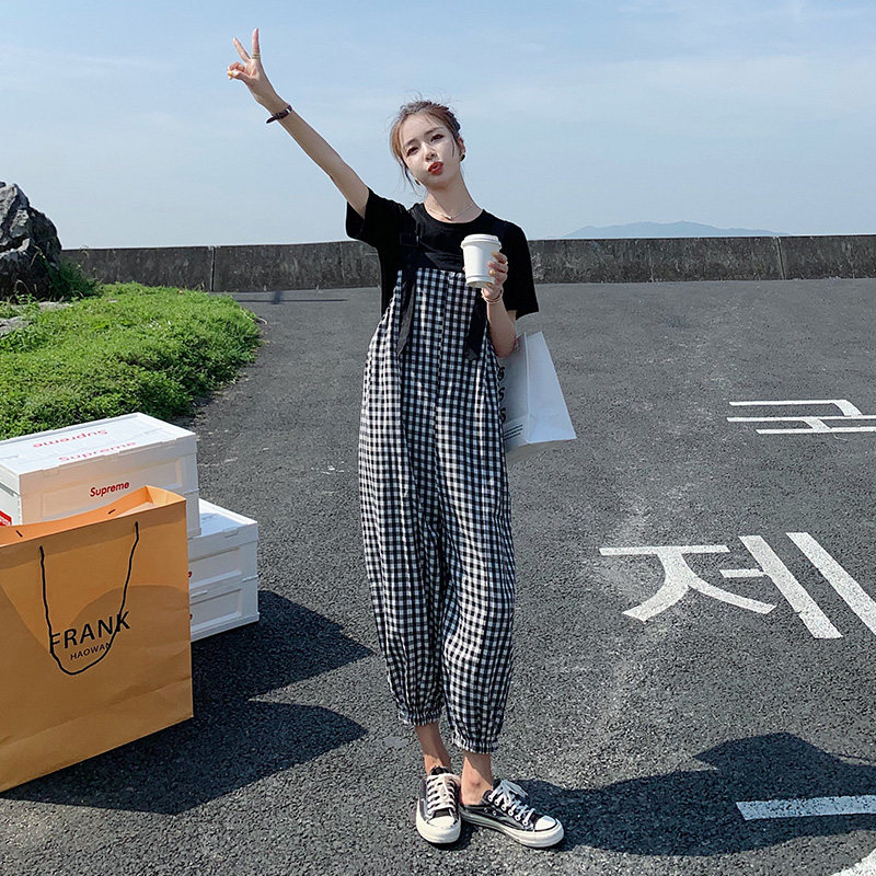 2022现货，敲显瘦哈伦裤两件套浙宝126-k9957-P105-K158,女装休闲裤,乔安迪