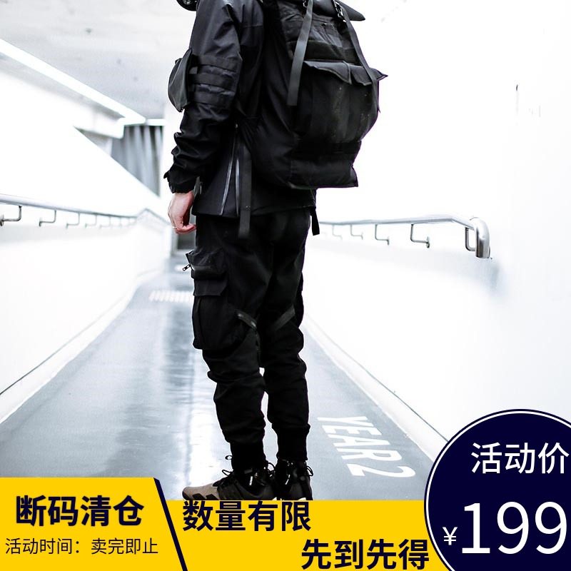 ENSHADOWER隐蔽者多口袋伞兵束脚裤李现同款9分裤小脚休闲裤男|ruв категории Мужская одежда, брюки - от Buy2taobao.com для оказания профессиональной услуги покупки агента Taobao