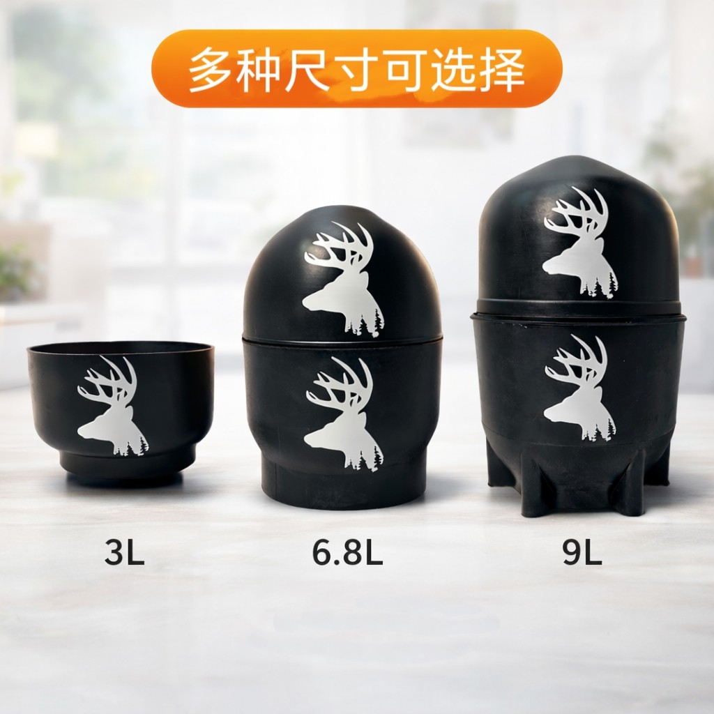 3L6.8L9L碳纤维气瓶保护套碳纤维气瓶保护皮碗高压气瓶碳纤维瓶套