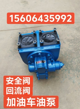 加油车油泵适用于申威油泵60YHCB30FB淄博博山圆弧齿轮通用安全阀