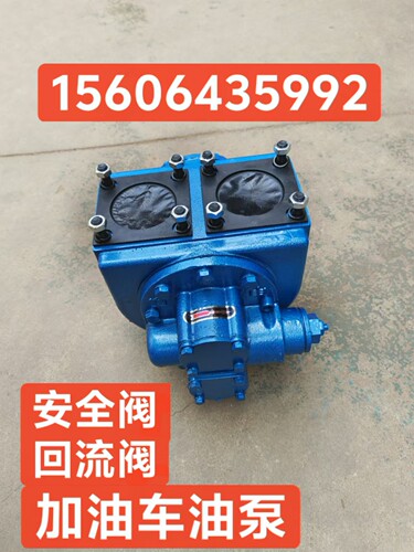 加油车油泵76YHCB40FB圆弧齿轮油泵安全阀淄博博山通用适用于申威