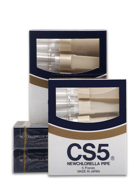 钢印防伪◇正宗日本CS5抛弃型烟嘴1小盒5个装蓝色◇原装正品