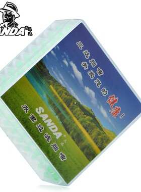 SANDA三达烟具 烟嘴 过滤 一次性 100个装 双重过滤 SD-156B 包邮