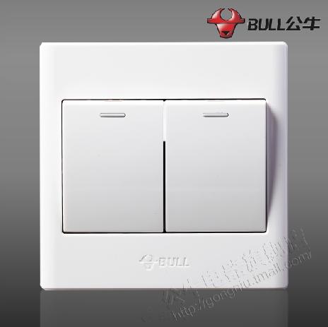 公牛开关86型 一开二开 三开 四开 一开多控 二开多控 两开多特价