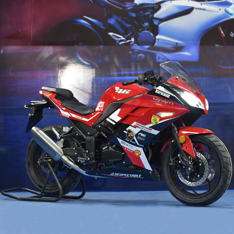 Новый Horizon R3 мотоцикл Edar 400CC двойной цилиндр спортивная загороженная шоссе тяжелый локомотив на номерной знак