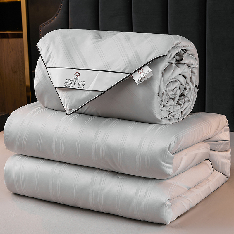 蚕丝被春秋被全棉冬被芯加厚保暖空调被夏凉被蚕丝被子母被二合一,床上用品,蚕丝被,淘宝优惠券,粉丝福利购,淘宝优惠卷