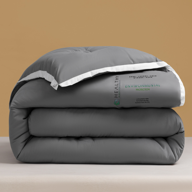 纯棉大豆纤维被冬被春秋被子四季通用夏被芯宿舍单人学生棉被加厚