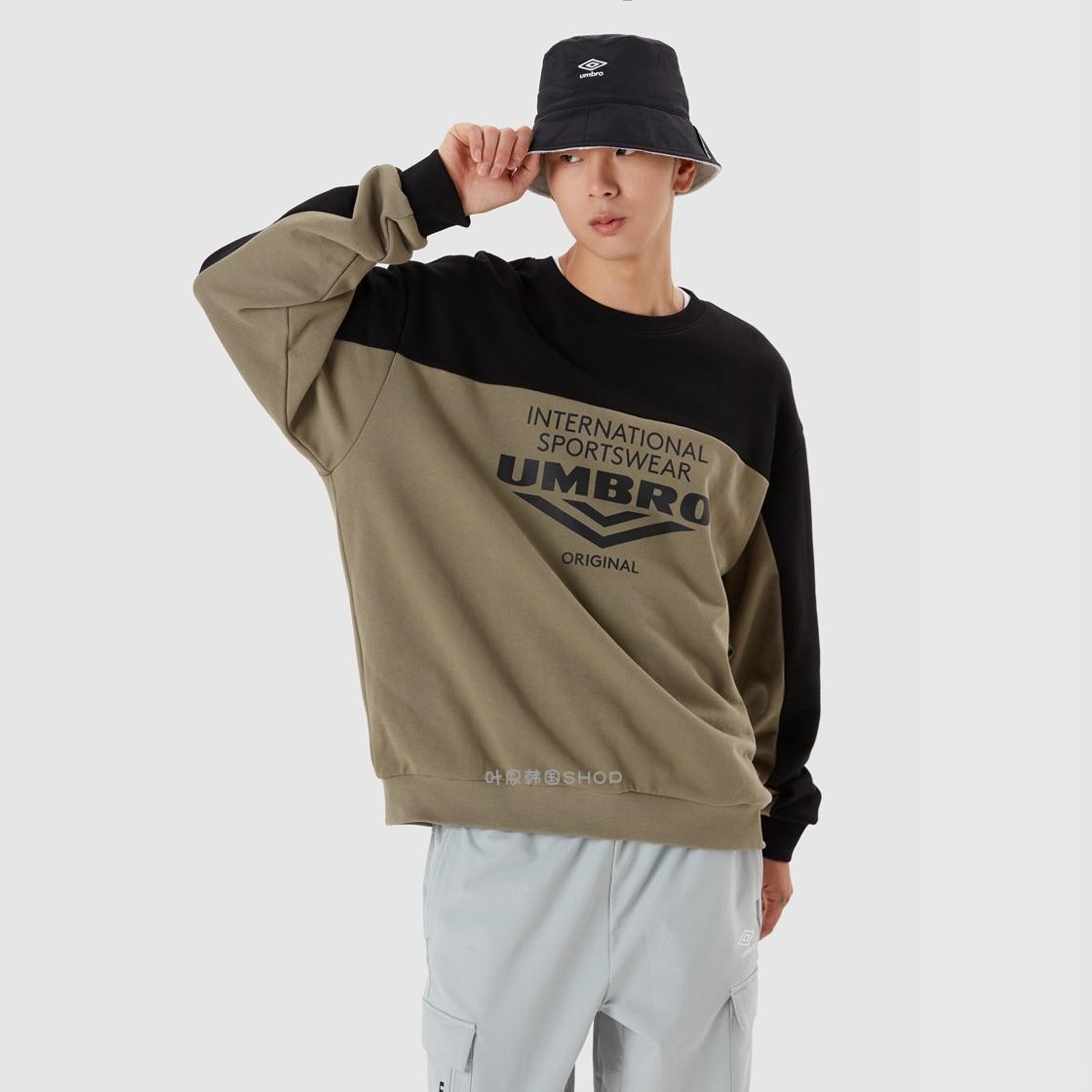 Umbro/茵宝复古运动套头衫卫衣