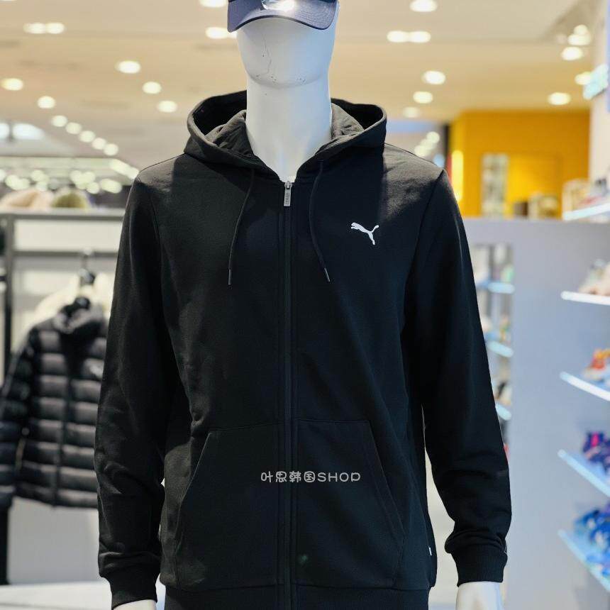 男子运动休闲拉链连帽针织卫衣