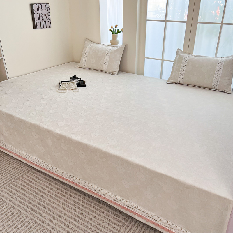 儿童房炕盖大尺寸防滑高档单件公主风榻榻米专用床盖雪尼尔床炕单