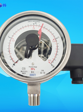 PGS23.100电接点压力表 不锈钢电接点压力表PGS23.160原装威卡