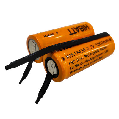 动力锂电池18490大容量1800毫安