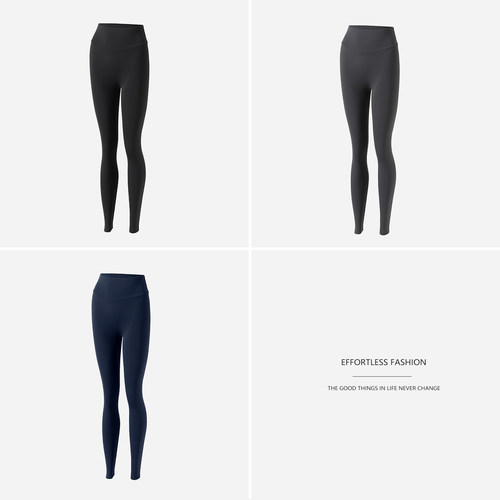 WKZ09100  茉莉雅集 丝薄裸肤感塑形显瘦高腰提臀瑜伽裤打底裤女