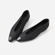 茉莉雅集 单鞋 羊绒布拼牛皮芭蕾舞鞋 P尖头平底牛仔布 ED08052