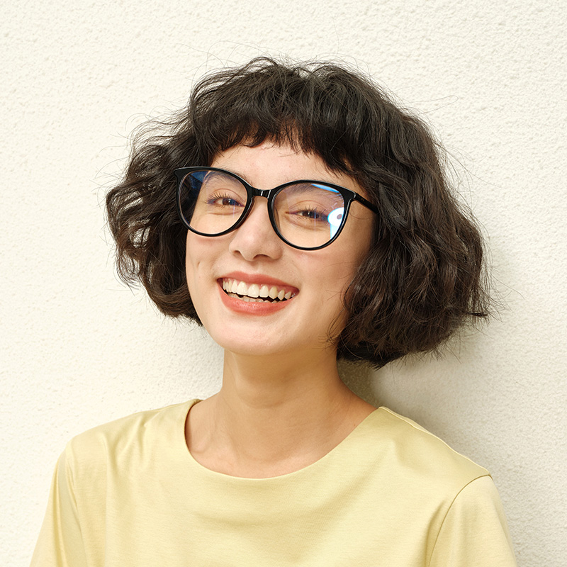WSP07020 茉莉雅集 香*风同款经典复古百搭简约墨镜眼镜男女同款
