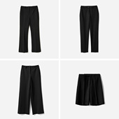 WKZ07038 微喇 茉莉雅集 直筒 靴裤 舒适利落四面弹针织羊毛烟管