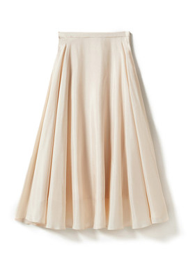 *WBQ06010 茉莉雅集飘逸灵动轻盈缎面全真丝装腰半裙