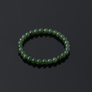 YBHT0001 天然和田玉平安扣无事牌毛衣链项链单圈手串 拾宝