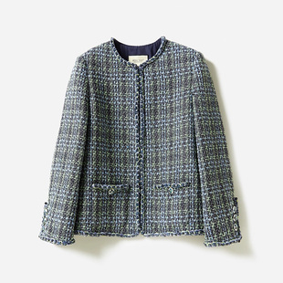 风绿野仙踪意大利空运羊毛花呢外套 香 WWT06121 茉莉雅集