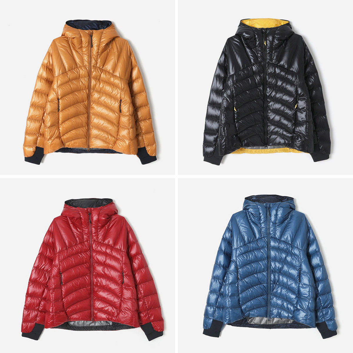 WYR08049 茉莉雅集 舒适保暖面里同料95白鹅绒可收纳羽绒服女