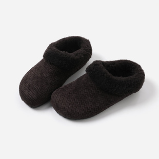 V羊猄编织皮加绒羊毛懒人一脚蹬单鞋 茉莉雅集B 勃肯拖鞋 ED08043