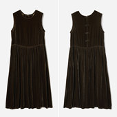 流光盛宴真丝丝绒盘扣前后两穿连衣裙 经久不衰 WLQ07023 新中式