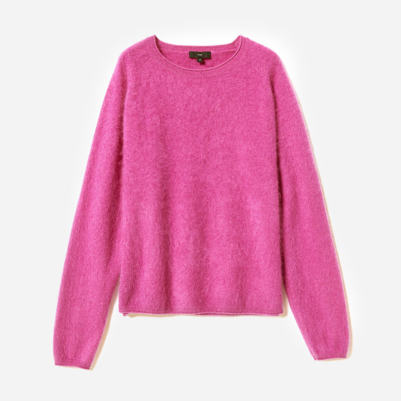 WZT06191茉莉雅集 休闲自带滤镜暖意KVSS全羊绒拉绒针织套衫毛衣,女装/女士精品,毛针织衫,淘宝优惠券,粉丝福利购,淘宝优惠卷