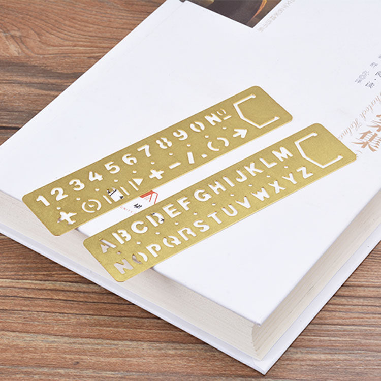 熱賣金屬手帳配件模板書簽尺黃銅複古多功能繪圖尺字母款英文尺子在類目 電子詞典/電紙書/文化用品, 繪圖測量用品, 各類尺/三角板中 - 來自Buy2taobao.com提供專業的淘寶代購服務