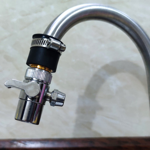 亚摩斯净水机分水器水龙头星而浦净水器专用转换开关切换开关接头 - 封面