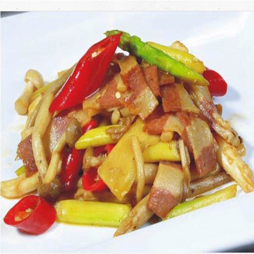 鸿昶爱之素红烧五花肉丁200g祭祀素肉三层肉梅菜红烧火锅素食馆 - 封面