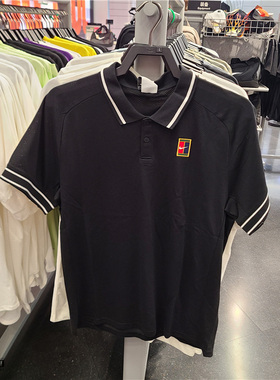 NIKE耐克Court Heritage 男子夏季速干透气网眼POLO衫 FQ2102-010