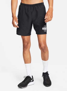 NIKE Dri-Fit CHLLNGR 男子 速干透气加衬跑步训练短裤DM4820-010