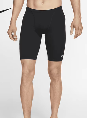Nike Hydrastrong Swimng Solid 男子刺绣logo紧身泳裤CZ3024-010