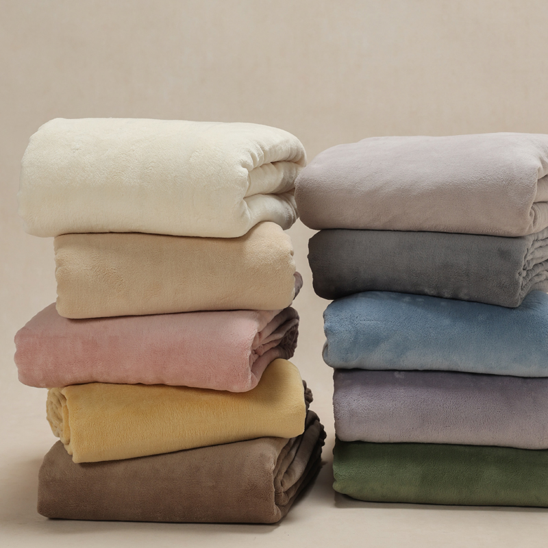 冬季简约单件纯色牛奶绒床单加厚保暖抗静电珊瑚绒床笠席梦思床罩