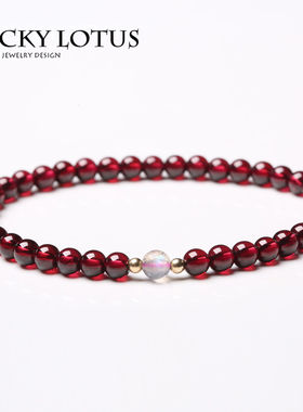 特惠极细单圈手链老矿14k包女饰