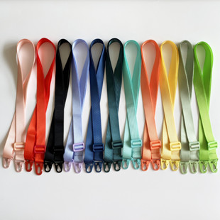 脖挂手机壳包包 单肩 CHOWILL鹰嘴扣宽背带19色 145CM可调节斜跨