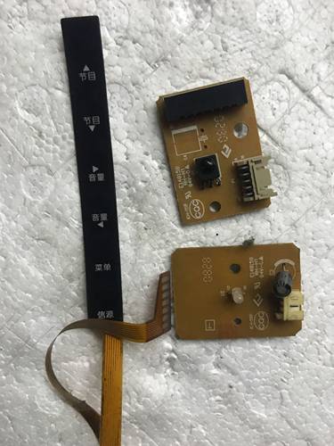 原装TCL L40M9FE L40M9FR按键板 遥控接收头40-L46E9B-IRD1XG