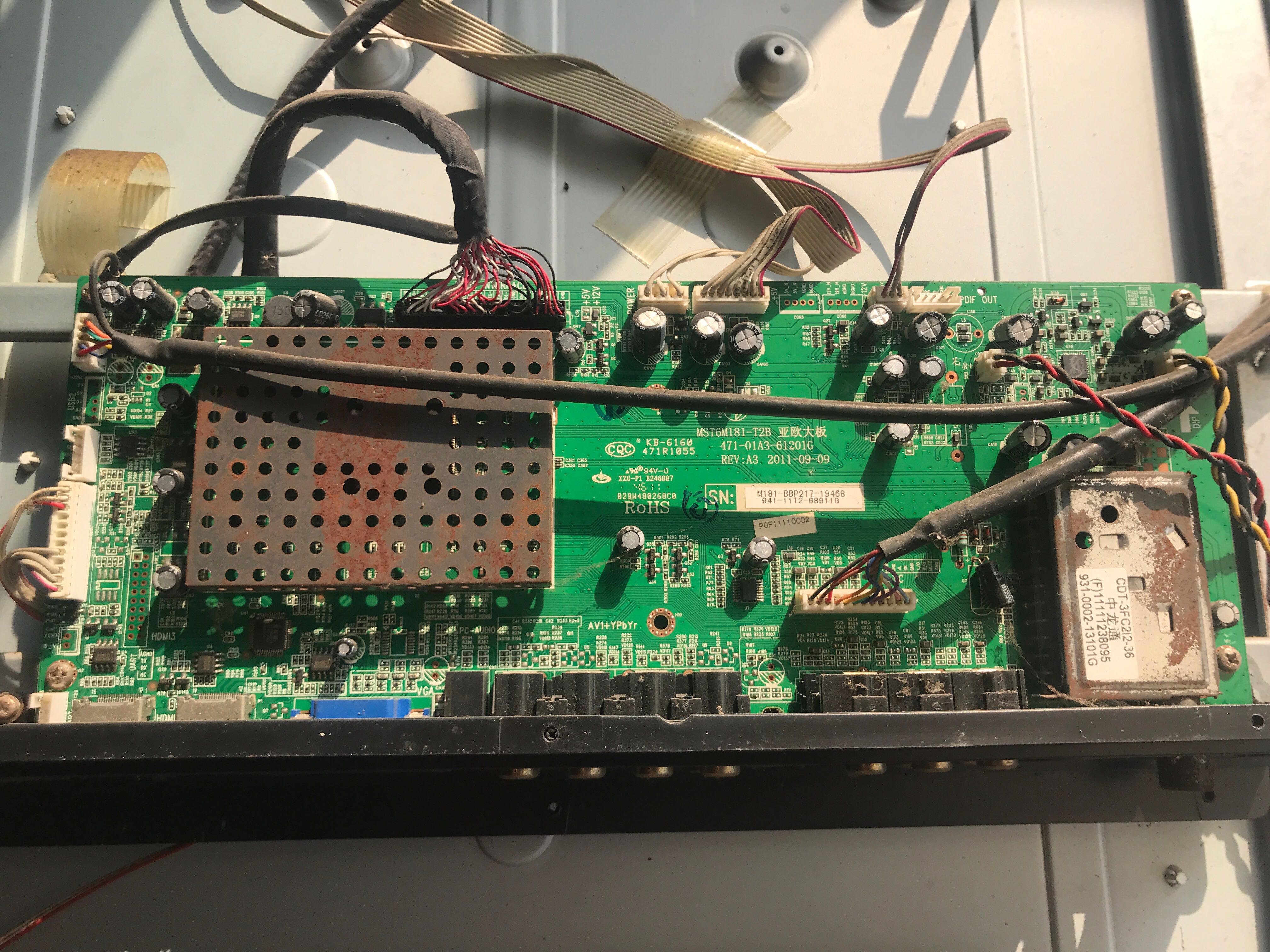 原装TCL液晶电视L40C12主板送按键471-01A2-58201G配三星低分屏