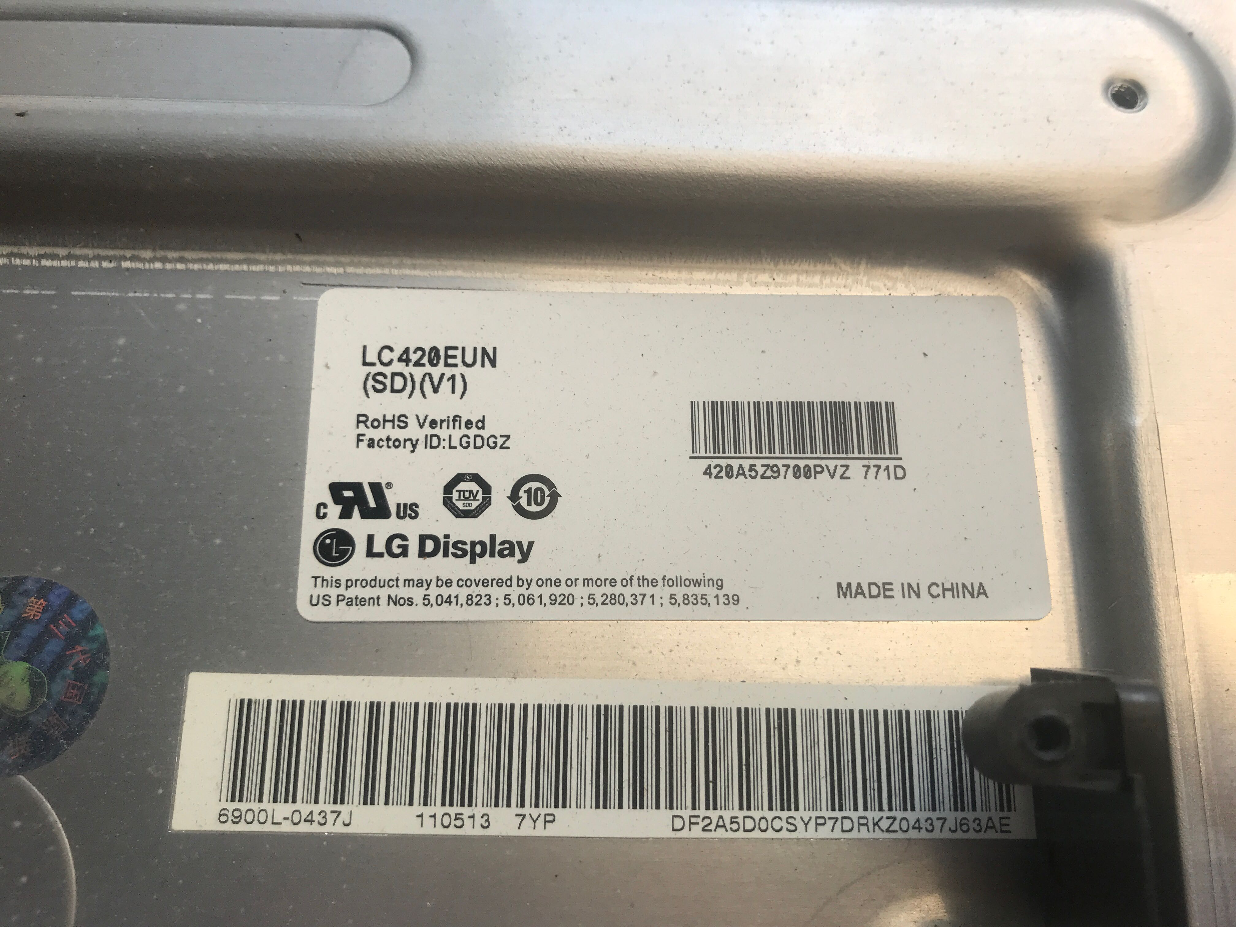 原装 创维 42E61HR 屏灯条 LC420EUN(SD)(V1) 灯条 一对 （393）