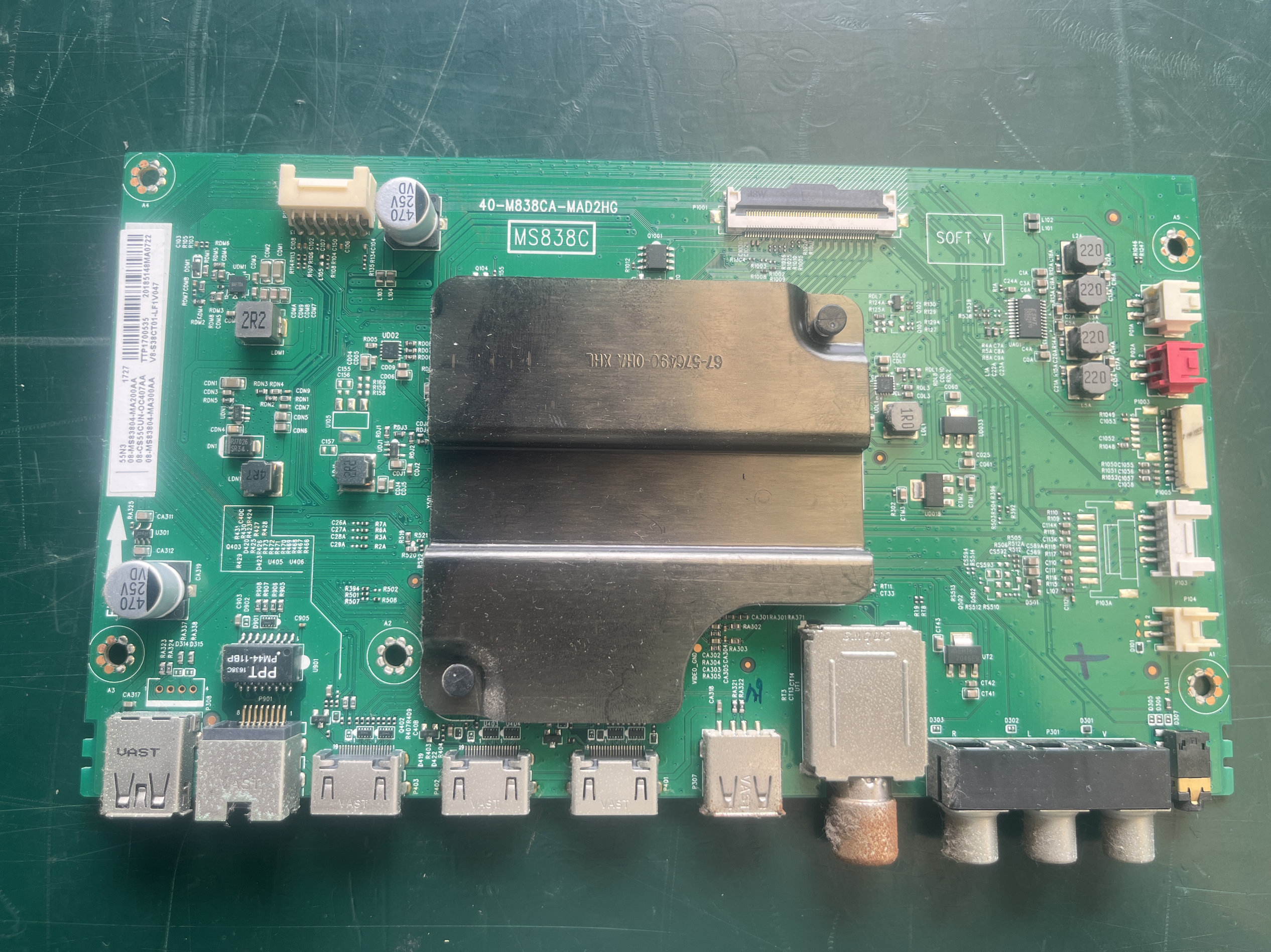 原装TCL 55N3主板40-M838CA-MAD2HG屏LVU550ND1L CD9W15