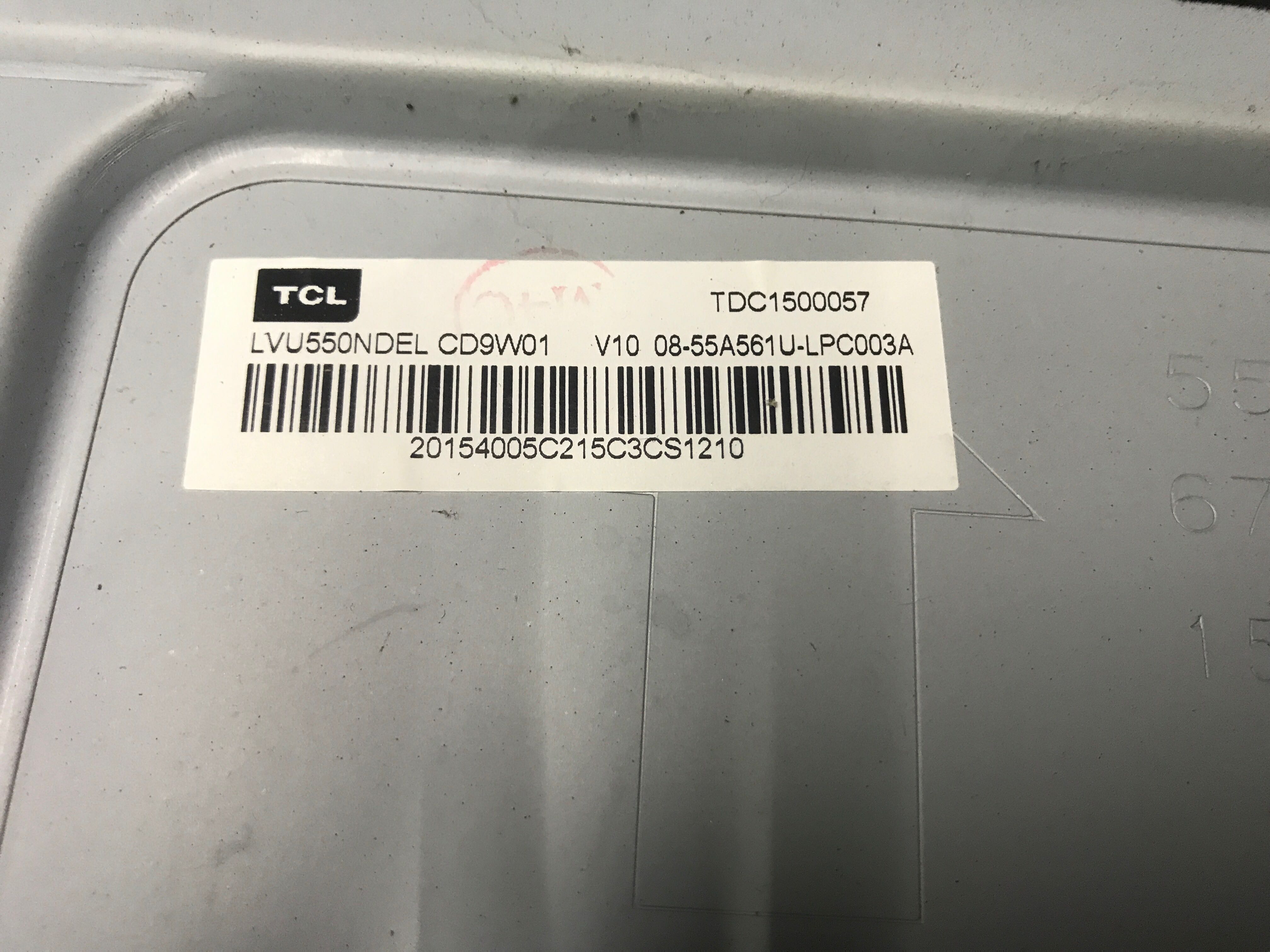 TCL D55A561U B55A858U灯条55E5800 JB 55HR330M05A1 V0 灯条一套