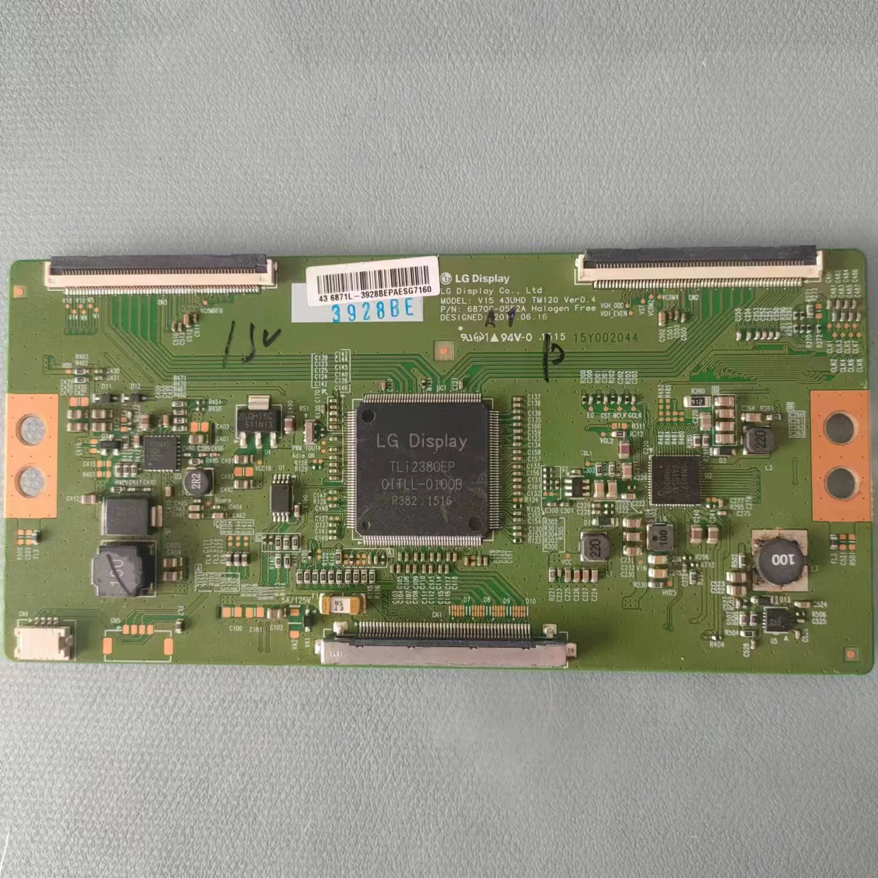 原装创维43E6000 LED43E330U 43UF6300逻辑板6870C-0552A