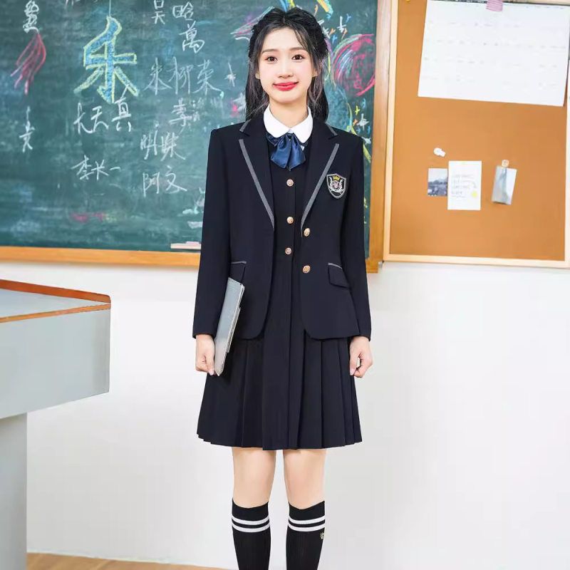 JK西装制服套装中学生高中初运动会朗诵演出服合唱班服学院风校服