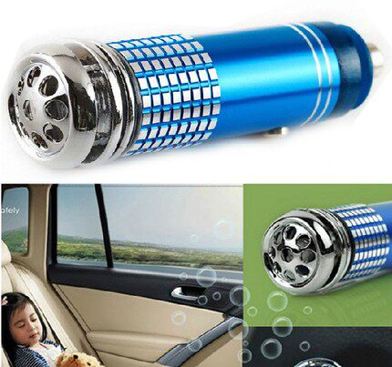 新款特价 车载氧吧 LED灯蓝光氧吧 去负离子空气净化器去除烟味