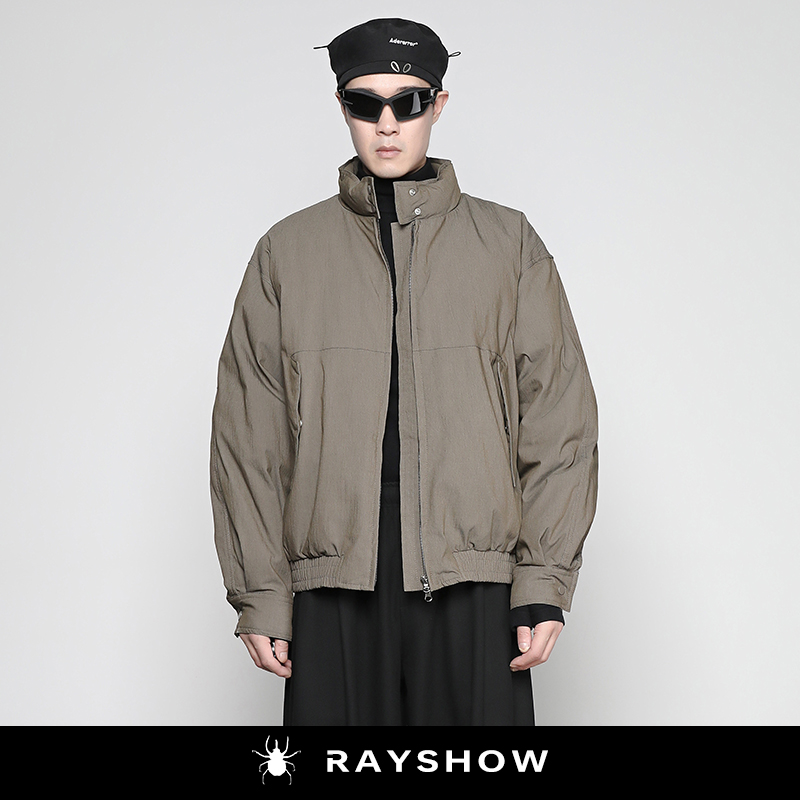 RAYSHOW@90%白鸭绒复古羽绒服