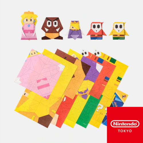 国产折纸任天堂Nintendo纸片马里奥折纸之王 Paper Mario周边现货